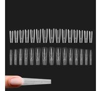 kdkskss Forme Per L'Estensione Delle Unghie - 240 Pezzi Traslucidi Per La Realizzazione Di Manicure - Forme Per Unghie Francesi Per Gel | Per Salone Uso Quotidiano Casa Principianti Professionisti