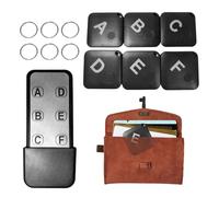 kdkskss Localizzatore Di Chiavi Con Suono | Allarme Sonoro Fino a 90 dB - Localizzatore Wireless 40 Metri con Trasmettitore e 6 Ricevitori per Chiavi - Per Borsa Portafoglio Valigia Viaggio Borsone