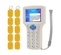KDL Lettore di smart card RFID Writer NFC 13.56MHz Copiatrice 125KHz Duplicatore Software di decodifica multi-frequenza Supporto USB con portachiavi scrivibili a doppia frequenza 125KHz / 13,56MHz
