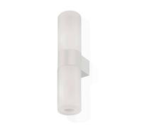 kdln Applique Pastilla, bianco, altezza 36 cm, vetro kdln