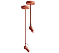 Kdln Bird Lampada a Soffitto - Promo Rosso Mattone Stelo 50,5cm