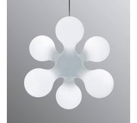 kdln Lampada a sospensione Atomium, bianco, Ø 58 cm kdln