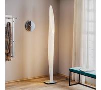 kdln Piantana Shakti, argento, bianco satinato, altezza 200 cm kdln