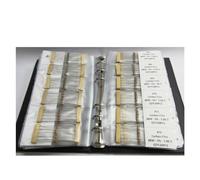 KDMYXBFZI 1/6W 5% 1R~10M Carbon Film 130valuesX20pcs = 2600pcs Assorted Resistor Kit Pack Sample Book Multi Resistenza opzionale