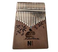 KDOQ Pianoforte a Pollice Kalimba 17 Tasti Pianoforte Tascabile Pianoforte a Dito Africano Portatile con Martello per Principianti Regalo (Color : Woody Rabbit)