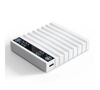 Kdouehg Bilancia da Caffè con Base Impermeabile, Ricarica USB, Display A LED e Timer per Uso Domestico