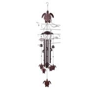 Kdouehg Campanelli Eolici per Esterni, Regali Commemorativi/Regali per Il Trasloco di Una Casa, Campanelli Eolici in Metallo per Uso Esterno e Interno Tartaruga Marina