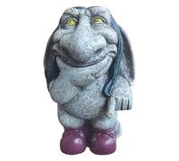 Kdouehg Decorazione Scultura Troll Gnomi da Giardino Statua Decorativa per Sculture da Giardino e Statue Decorazioni per Esterni