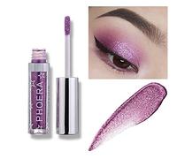 Kdowes Ombretto Liquido, Resistente All'Acqua, Con Glitter Brillante, Facile Da Usare, Eyeliner Di Lunga Durata, Matita Per Il Trucco, Cosmetici (A10 Oscure 1001 Once (Paquet