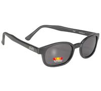 KD's 20019 - Occhiali da sole polarizzati sportivi e motociclisti, da uomo e donna, si adattano sotto casco moto da sci, lenti grigie UV400