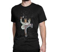 kdw Bojack Horseman Falling in Space T-Shirt Cotton Tee Black M