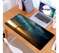 KDWJS Tappetino per mouse XXL Speed Gaming - 90x40 cm - XXL Mousepad - base antiscivolo - migliora la precisione e la velocità - Il vortice minaccioso di un tornado, l'ira della natura scatenata dal