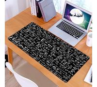 KDWJS Tappetino per mouse XXL Speed Gaming - 90x40 cm - XXL Mousepad - base antiscivolo - migliora la precisione e la velocità - Equazioni e formule fisiche Tema matematico Equazioni fisiche astratte
