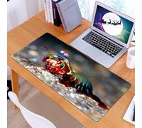 KDWJS Tappetino per mouse XXL Speed Gaming - 90x40 cm - XXL Mousepad - base antiscivolo - migliora la precisione e la velocità - Mantis, una mantide colorata con corpi colorati e caratteristiche unic