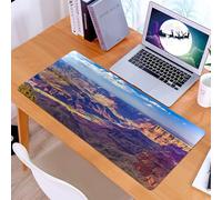 KDWJS Tappetino per mouse XXL Speed Gaming - 90x40 cm - XXL Mousepad - base antiscivolo - migliora la precisione e la velocità - Vista aerea dell'epica attività del fiume Stre nel Grand Canyon