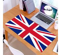 KDWJS Tappetino per mouse XXL Speed Gaming - 90x40 cm - XXL Mousepad - base antiscivolo - migliora la precisione e la velocità - Union Jack, bandiera tradizionale del Regno Unito, moderna fedeltà nni