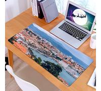 KDWJS Tappetino per mouse XXL Speed Gaming - 90x40 cm - XXL Mousepad - base antiscivolo - migliora la precisione e la velocità - Patrimonio dell'umanità UNESCO. Vista panoramica della città di Spalat