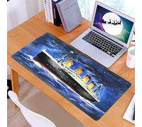 KDWJS Tappetino per mouse XXL Speed Gaming - 90x40 cm - XXL Mousepad - base antiscivolo - migliora la precisione e la velocità - Questo è il colore dei libri per bambini. È dipinto con gli acquerelli