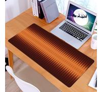 KDWJS Tappetino per mouse XXL Speed Gaming - 90x40 cm - XXL Mousepad - base antiscivolo - migliora la precisione e la velocità - Arte, una serie di quadrati marroni che passano dal buio alla luce in