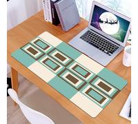 KDWJS Tappetino per mouse XXL Speed Gaming - 90x40 cm - XXL Mousepad - base antiscivolo - migliora la precisione e la velocità - Sfondo con motivo senza soluzione di continuità composto da una variet