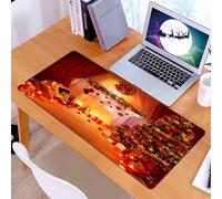KDWJS Tappetino per mouse XXL Speed Gaming - 90x40 cm - XXL Mousepad - base antiscivolo - migliora la precisione e la velocità - Decorazione natalizia, una stanza piena di decorazioni festive, piena