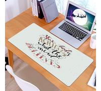 KDWJS Tappetino per mouse XXL Speed Gaming - 90x40 cm - XXL Mousepad - base antiscivolo - migliora la precisione e la velocità - Poster a colori con immagine raster per la motivazione al fitness: il