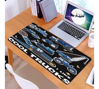 KDWJS Tappetino per mouse XXL Speed Gaming - 90x40 cm - XXL Mousepad - base antiscivolo - migliora la precisione e la velocità - Macchine agricole piatte, mietitrebbia e trattore. Macchina per l'irro