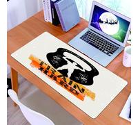 KDWJS Tappetino per mouse XXL Speed Gaming - 90x40 cm - XXL Mousepad - base antiscivolo - migliora la precisione e la velocità - fitness, display danneggiato invecchiato Kettlebell