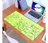 KDWJS Tappetino per mouse XXL Speed Gaming - 90x40 cm - XXL Mousepad - base antiscivolo - migliora la precisione e la velocità - Foresta, Foresta Tropicale Spirituale Natura Spa Chakra Zen Yoga Conce