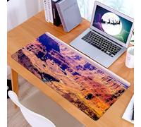 KDWJS Tappetino per mouse XXL Speed Gaming - 90x40 cm - XXL Mousepad - base antiscivolo - migliora la precisione e la velocità - Grand Canyon in Arizona con elevazioni di base nordamericane sublimi t