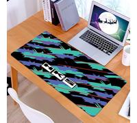 KDWJS Tappetino per mouse XXL Speed Gaming - 90x40 cm - XXL Mousepad - base antiscivolo - migliora la precisione e la velocità - Vettore di progettazione del logo della lettera HKS