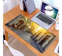 KDWJS Tappetino per mouse XXL Speed Gaming - 90x40 cm - XXL Mousepad - base antiscivolo - migliora la precisione e la velocità - Vicolo stretto a Firenze, Toscana, Italia. Architettura e monumenti di