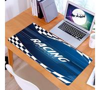 KDWJS Tappetino per mouse XXL Speed Gaming - 90x40 cm - XXL Mousepad - base antiscivolo - migliora la precisione e la velocità - Motocross Racing Scacchi Misurazione Su Sport Ricreazione Rally Gara A