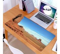 KDWJS Tappetino per mouse XXL Speed Gaming - 90x40 cm - XXL Mousepad - base antiscivolo - migliora la precisione e la velocità - Monument Valley nel Parco Tribale Navajo tra Utah e Arizona-USA