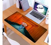 KDWJS Tappetino per mouse XXL Speed Gaming - 90x40 cm - XXL Mousepad - base antiscivolo - migliora la precisione e la velocità - Donne asiatiche in kimono tradizionali giapponesi al santuario di Fush