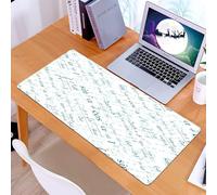 KDWJS Tappetino per mouse XXL Speed Gaming - 90x40 cm - XXL Mousepad - base antiscivolo - migliora la precisione e la velocità - Decorazione per aula di matematica, vari argomenti di matematica compl