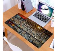 KDWJS Tappetino per mouse XXL Speed Gaming - 90x40 cm - XXL Mousepad - base antiscivolo - migliora la precisione e la velocità - Attrezzi d'epoca appesi a una parete in un capanno degli attrezzi o in