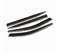 KDYUAN Auto Deflettori Aria per Volkswagen T-Cross 2019-2024, Integrati Deflettore per Vento Deflettori Anteriori per Il Lato Conducente e Passeggero Visiere Parapioggia Styling Accessories