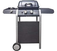 ke grill Barbecue A Gas 2 Fuochi + Fornello Laterale Griglia in Acciaio Inox a Pietra Lavica da Giardino Esterno PIC nic …