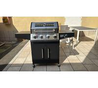 Barbecue A Gas Pietra Lavica 6 Fuochi Coperchio Con Vetro Ke Grill GTO895-0461-B