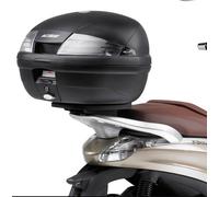 Kappa Moto Ke3490 Monokey Top Case Rear Fitting Argento