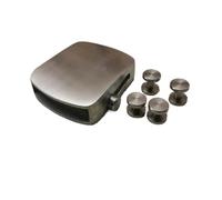 KE88FENG 1 39mm in Acciaio Inossidabile con Rullo sdentato for Cintura da Uomo, Fibbia Automatica, Testa Fai da Te, Accessori for Cinture Casual alla Moda(B)