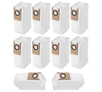 KE88FENG 10 Pezzi Sacchetti Antipolvere di Ricambio for Robot aspirapolvere for eufy for Omni S1 PRO Accessori Parti for aspirapolvere Sacchetto for la Spazzatura in Tessuto Non Tessuto