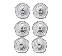 KE88FENG 6 Pezzi Panno for mocio for xiaomi for dreame Bot W10 Robot aspirapolvere Accessori Parti di Ricambio
