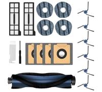 KE88FENG for eufy X10 PRO for Omni Robot Aspirapolvere Spazzola Laterale Principale Filtro Hepa Panno for Mocio Sacchetti for la Polvere Kit di Accessori
