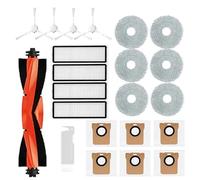 KE88FENG for xiaomi Robot Vacuum X20 + / X20 Plus Parti Accessori Spazzola Laterale Principale Filtro Hepa Panno for mocio Sacchetti for la Polvere