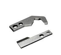 KE88FENG Lama for Macchina da Cucire Domestica, Coltello Superiore e Inferiore 340406+340468, Coltello Mobile for pfaff 774,776,783,784,785,787,788 for necchi(White)