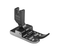 KE88FENG R652 Piedino con Rotella a rulli da 8 mm / 10 mm / 12 mm Adatto for Macchine da Cucire a Zig Zag for Singer 20U, for Brother B651, TZ1-B652, for consew 99R, CN2053R-1(R652 Foot 10mm)