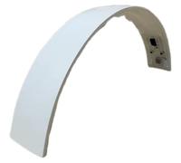 KE88FENG Ricambi Originali for Cuffie for Beats Solo PRO, Fascia Superiore in plastica di Ricambio, Parti di Riparazione(White)