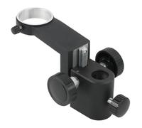 KE88FENG Supporto for Braccio Regolabile con Messa a Fuoco da 50 mm, Accessori for Lenti Zoom for microscopio a Colonna con Diametro 25 mm/32 mm(25mm)